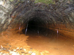 Henllys Colliery drainage level, Cwmcarn, May 2010
